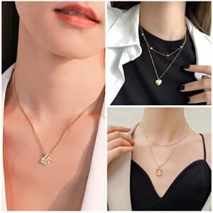 IFKM 36 PCS Gold Plated Jewelry Set for Every Occasion