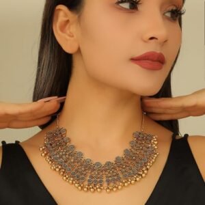 OIDIMS Bollywood Jhumka Set: Ethnic Elegance for Every Occasion